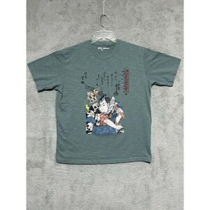 Uniqlo Ukiyo-E Kuniyoshi Museum‎ of Fine Arts Boston Green Samurai T-Shirt XL